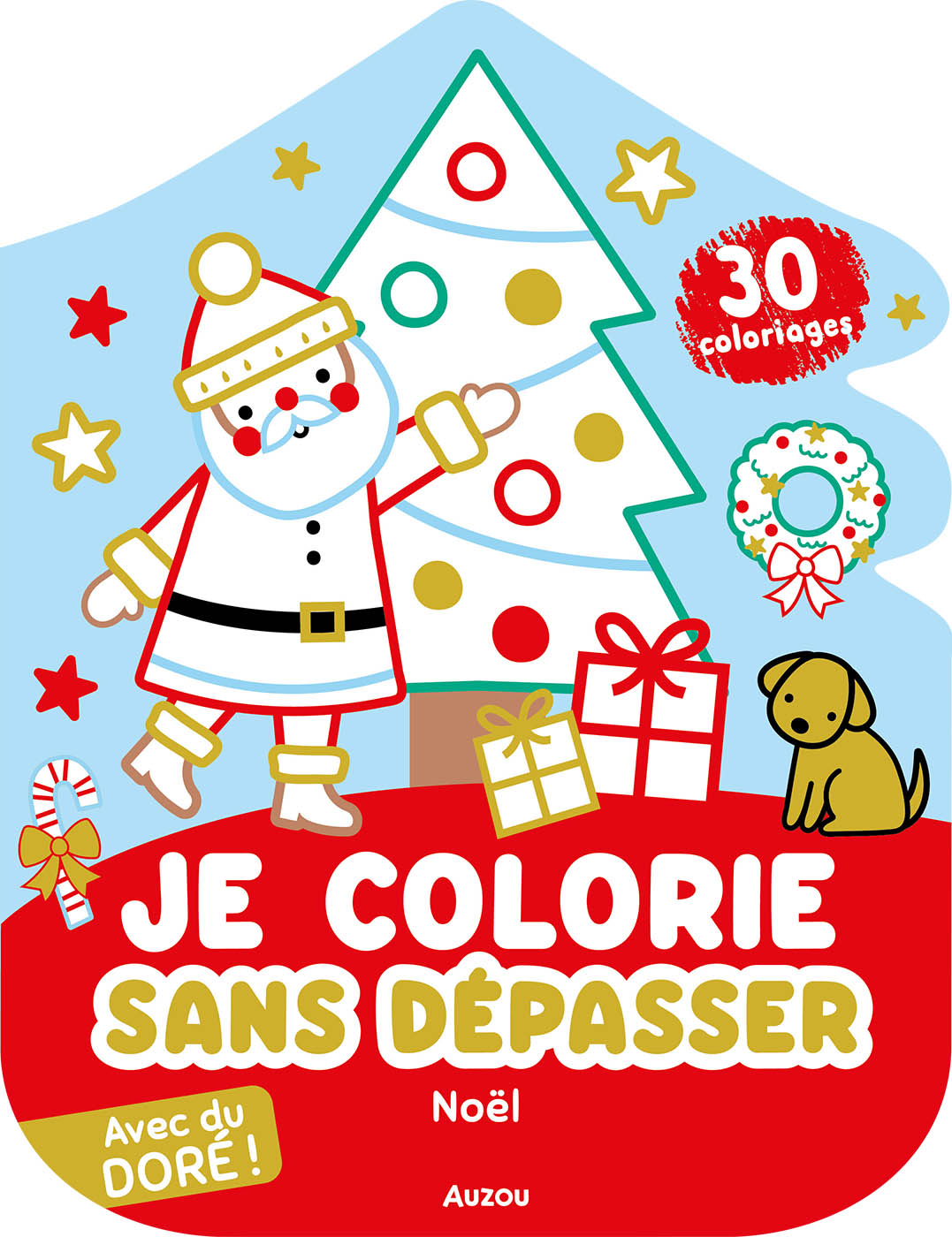Je colorie sans dépasser #Noël