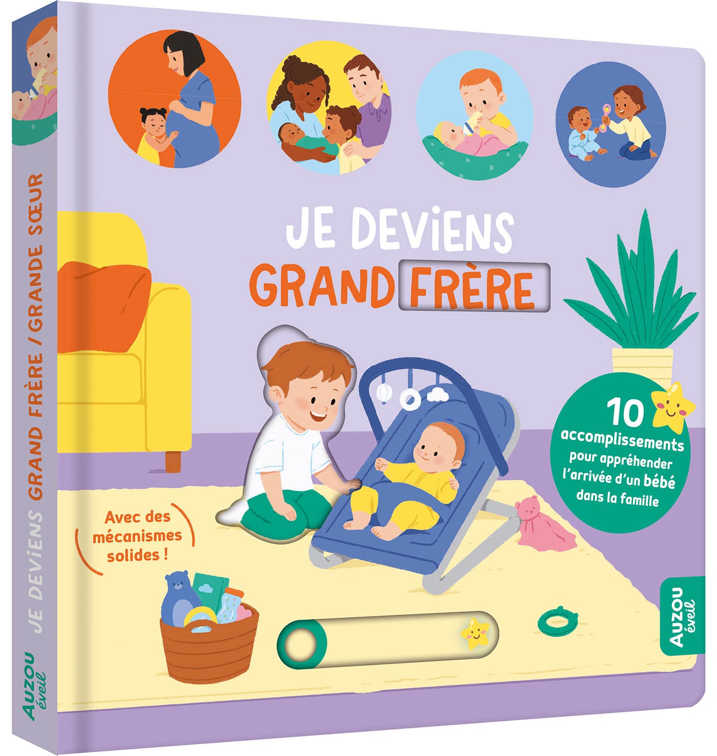 Je deviens grand frère / grande sœur - Auzou