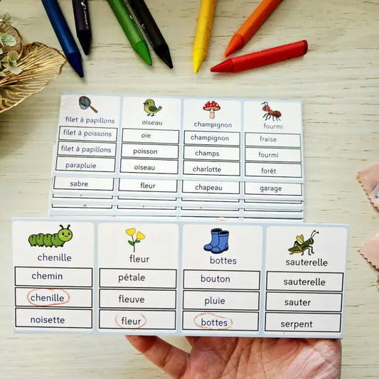 Je retrouve le bon mot -  Les lots d'Elo