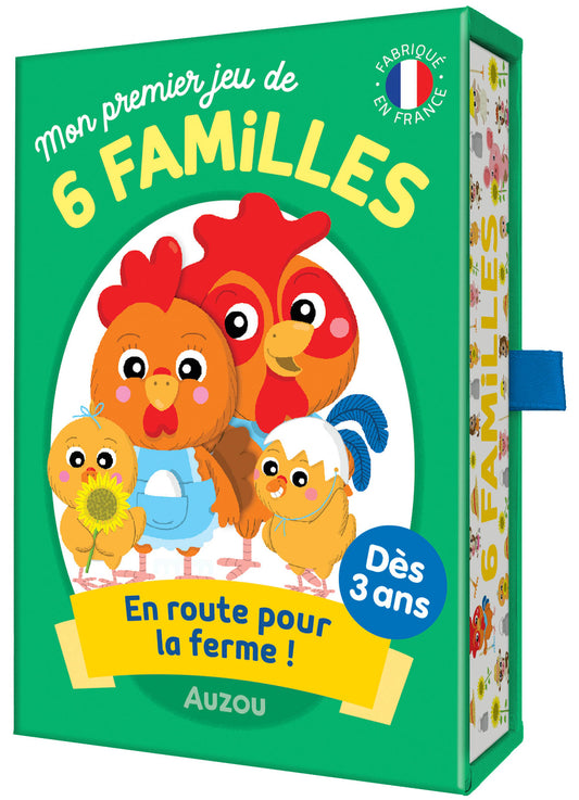 Jeu de cartes - Mon premier jeu de 6 familles - Jeu Auzou