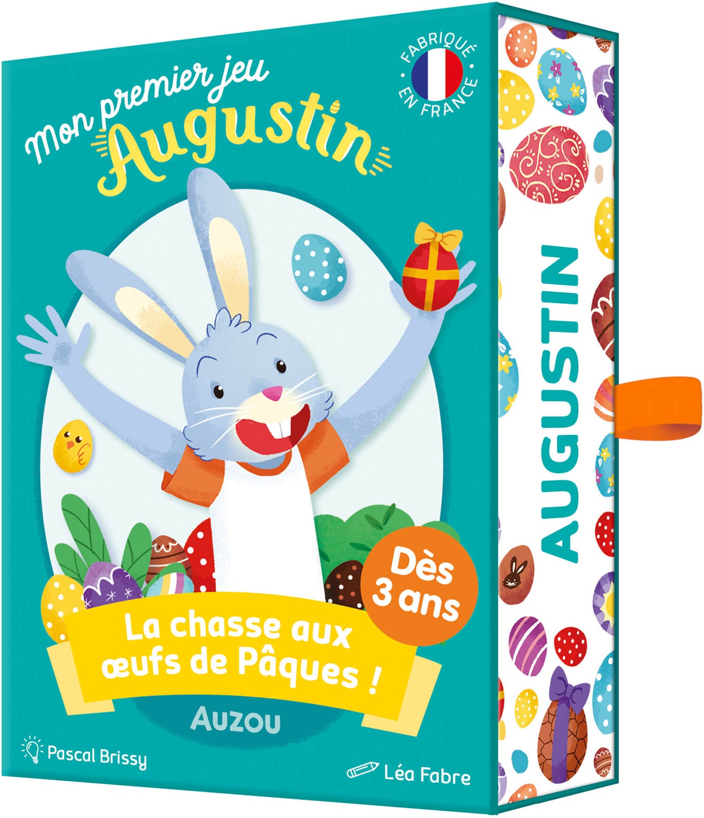 Jeu de cartes - Mon premier jeu Augustin - La chasse aux œufs de Paques!