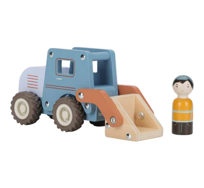 Jouet en bois #Pelleteuse little dutch