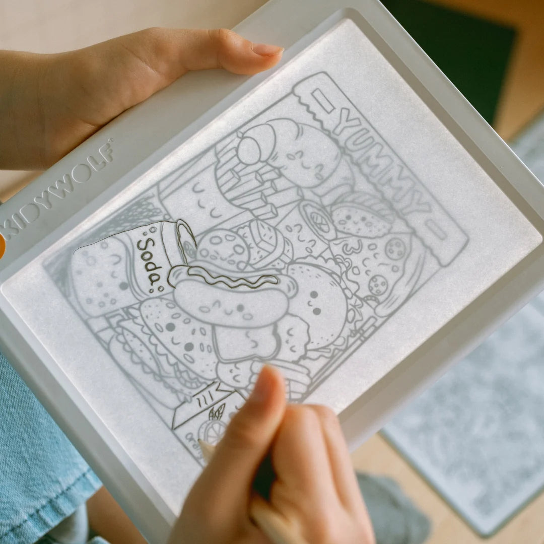 K-DRAW-PAD – Tablette à dessin lumineuse Méli-Mélo – Kidywolf