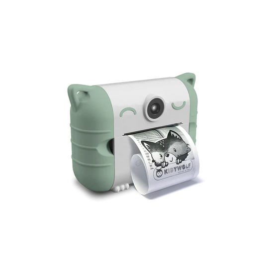 Kidyprint Appareil photo avec imprimante thermique #Vert