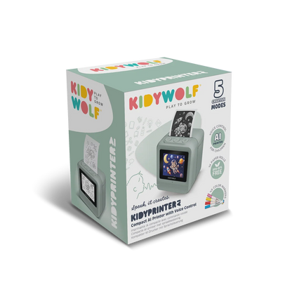 KIDYPRINTER-AI – Imprimante créative pour enfant – Kidywolf