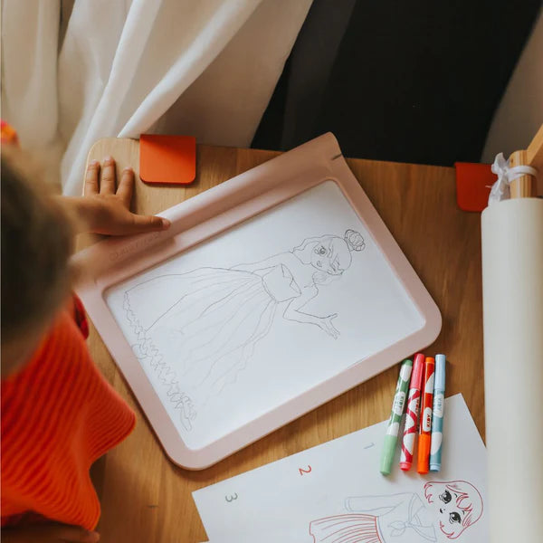 KIDYDRAW-PRO - Tablette lumineuse rose