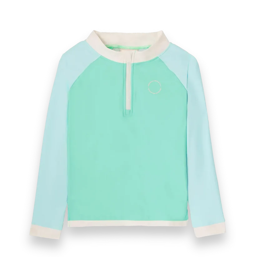 Tee- shirt anti uv- Bleu / Vert  - KI ET LA