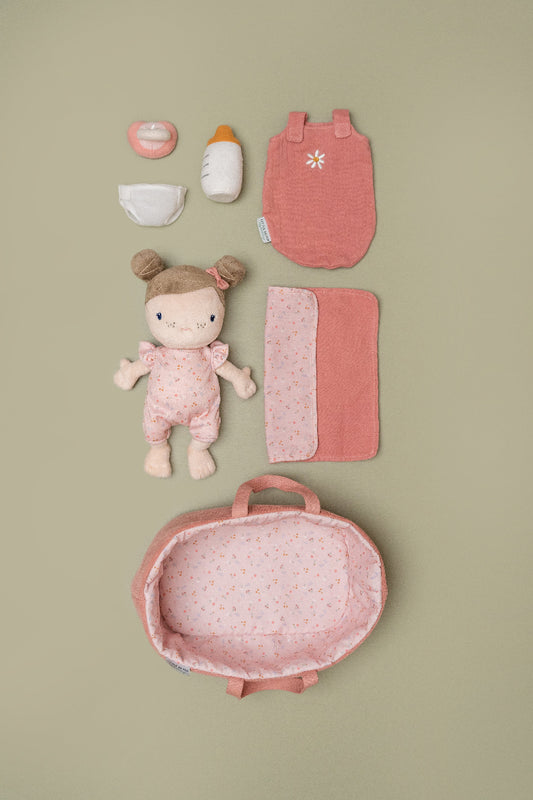 Set couffin et poupon bébé  #Rosa