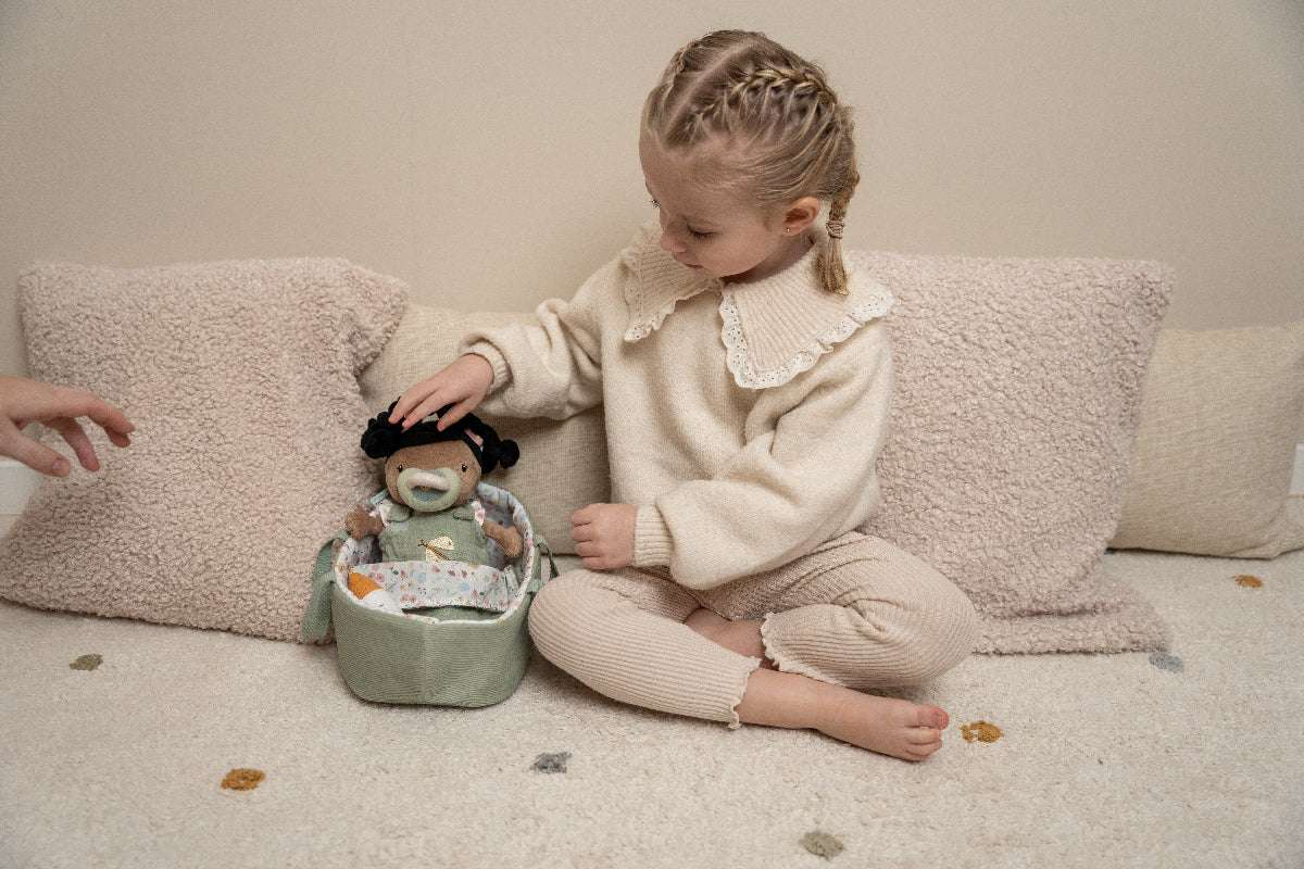 Set couffin et poupon bébé -#Evi