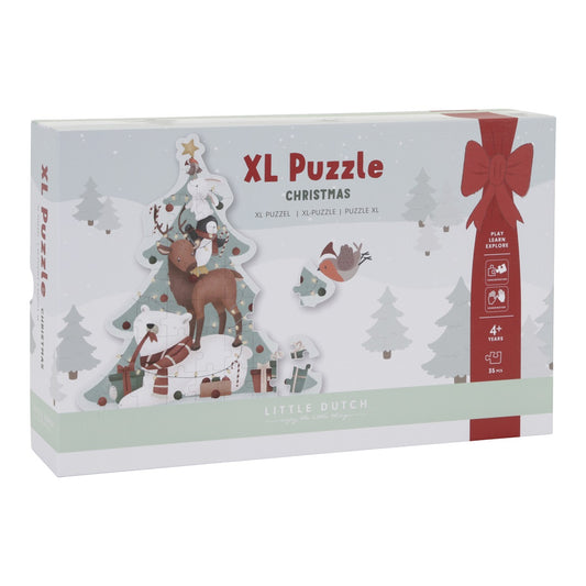 Puzzle de Noël XL 35 pièces - Little Dutch