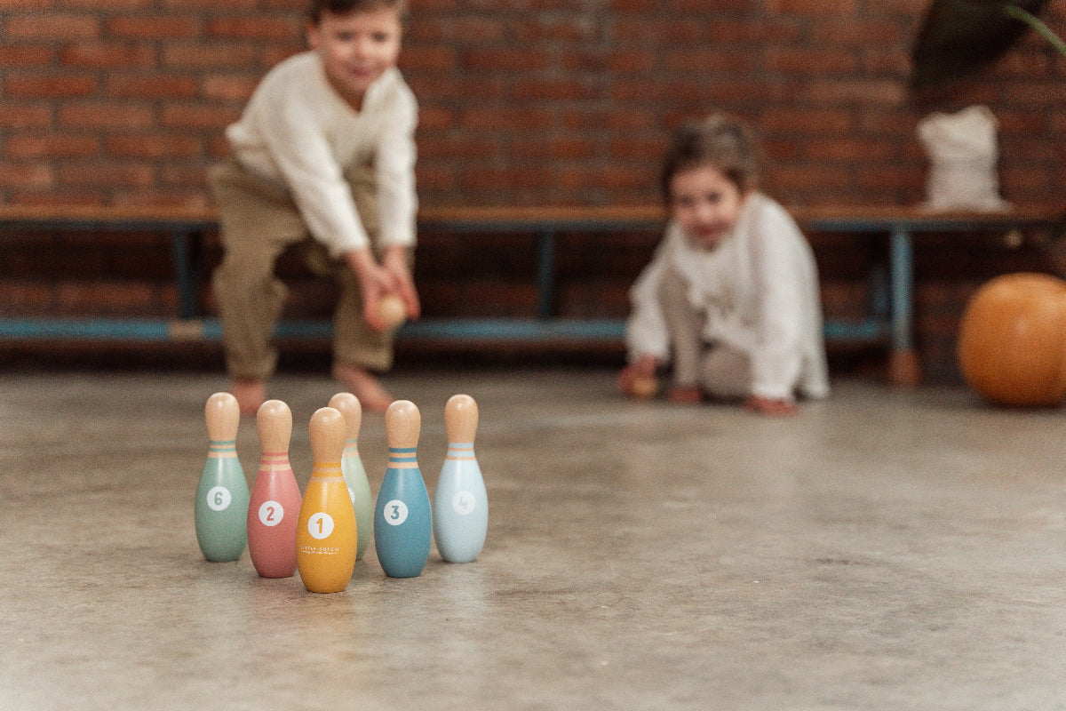 Jeu de Bowling en bois