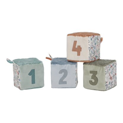 Lot de 4 cubes doux #Forest Friends