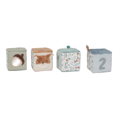 Lot de 4 cubes doux #Forest Friends