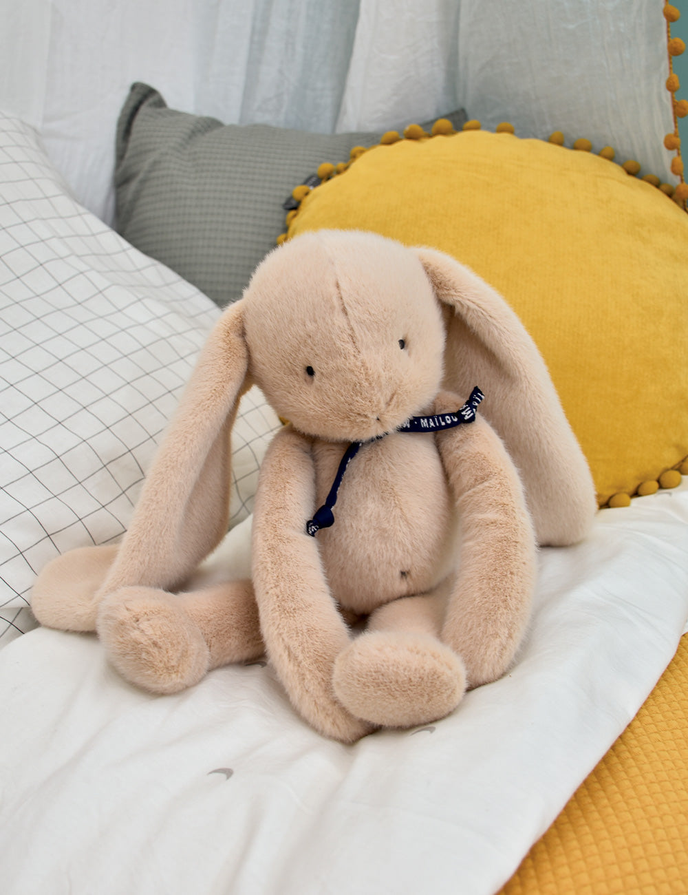 Lapin Méloé 37cm - Beige - Mailou