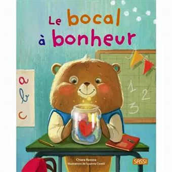 Le bocal à bonheur - Livre Sassi