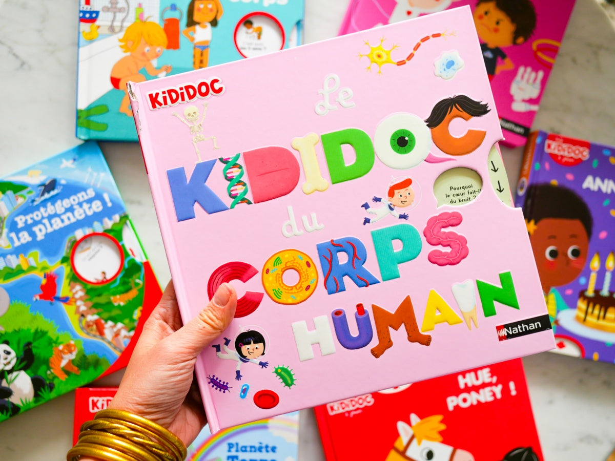 Le grand Kididoc du corps humain - Livre pop-up - dès 4 ans - Nathan