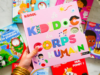 Le grand Kididoc du corps humain - Livre pop-up - dès 4 ans - Nathan