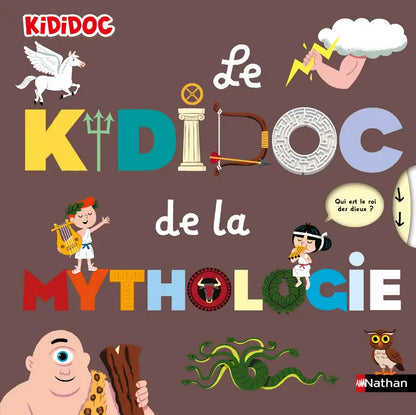 Le grand Kididoc de la mythologie – Livre pop-up dès 5 ans – Nathan
