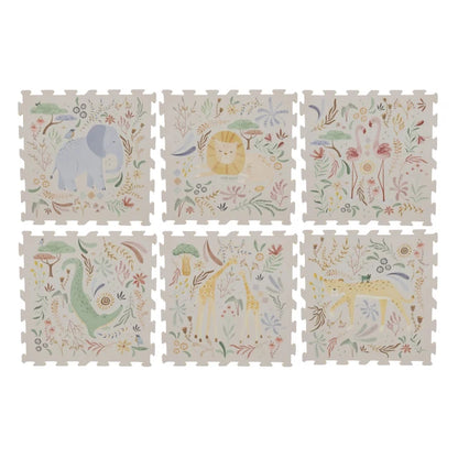 Tapis de jeu en mousse XL Safari Friends – Little Dutch