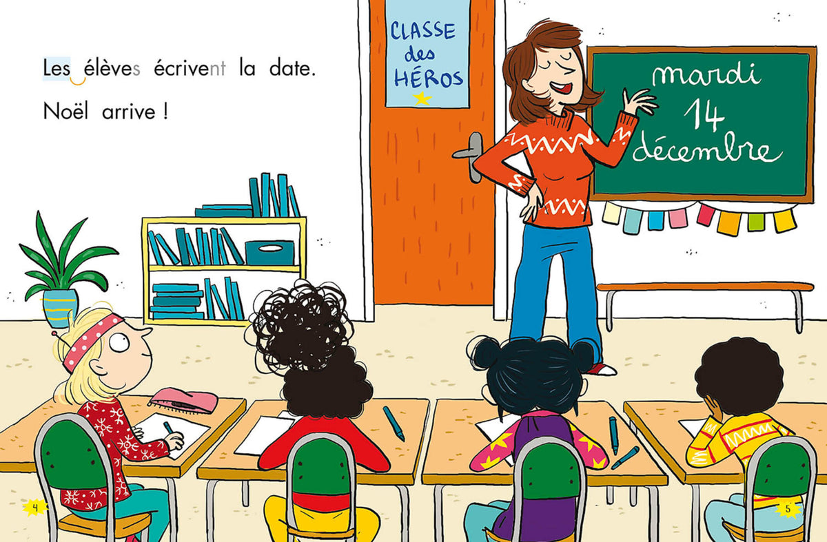 Les héros du CP – Niveau 1 : Bientôt Noël, livre Auzou