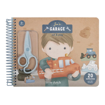 Livre avec ciseaux - Jim - Little dutch