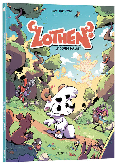 Lothen - Tome  01 Le druide Maudit - Livre Auzou