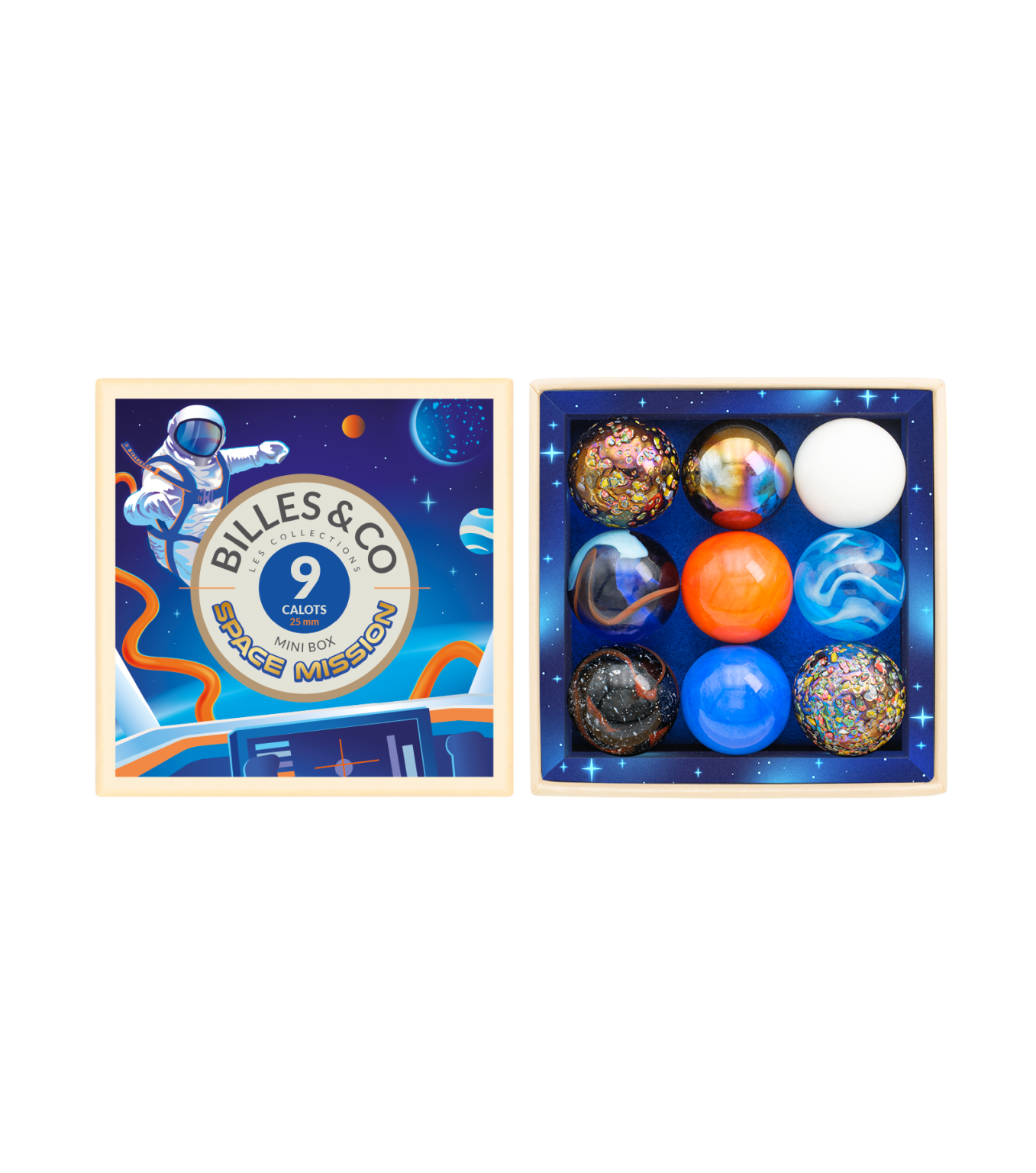 Billes- Space mission- mini box - Billes & co
