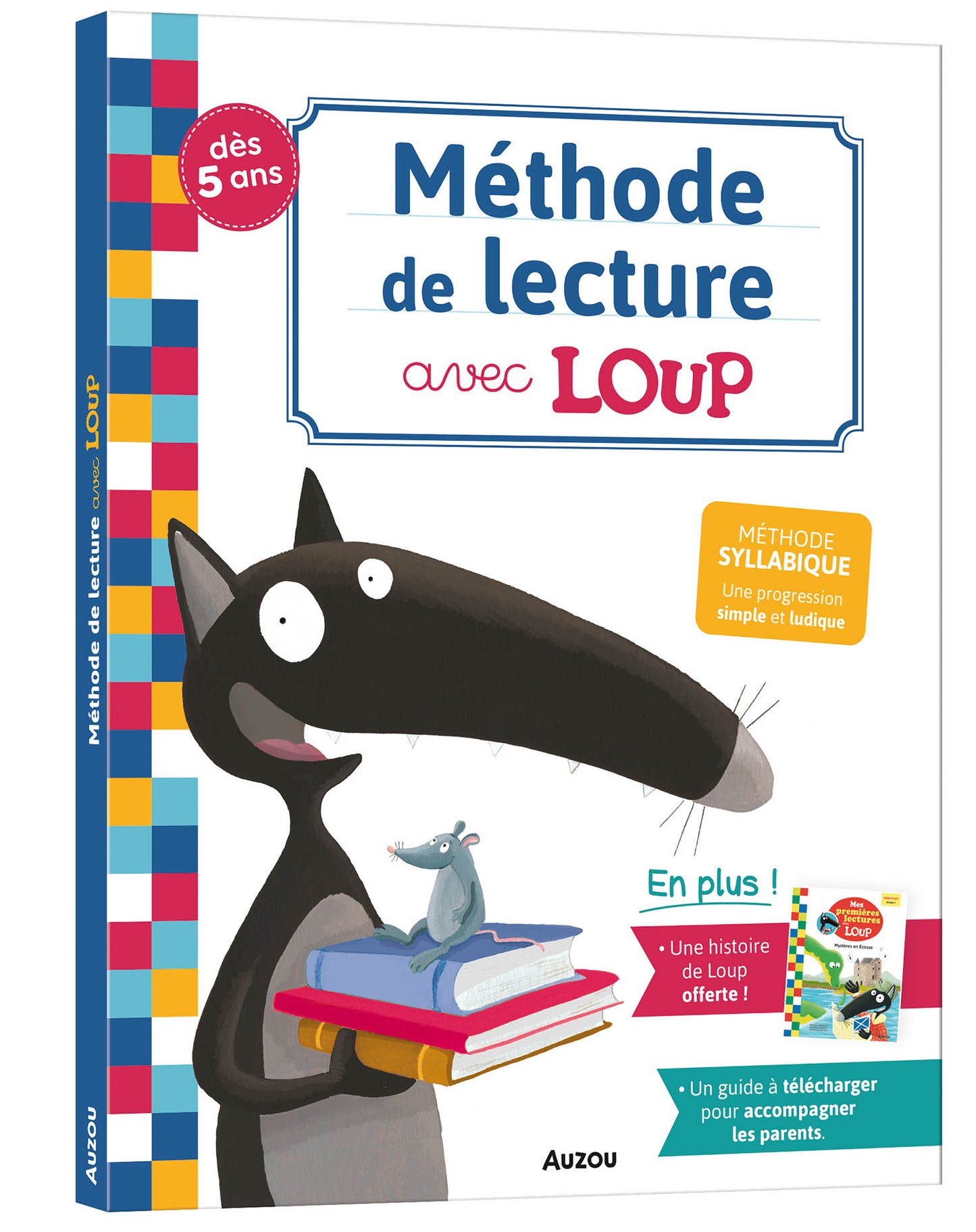 Ma méthode de lecture avec loup -  Auzou