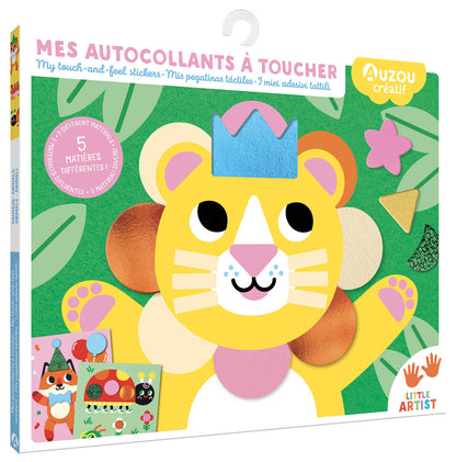 Ma pochette d'artiste - Mes autocollants à toucher - Auzou
