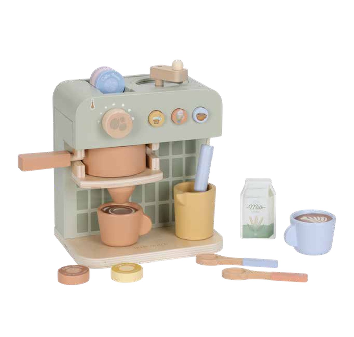 Machine a café en bois - Little Dutch