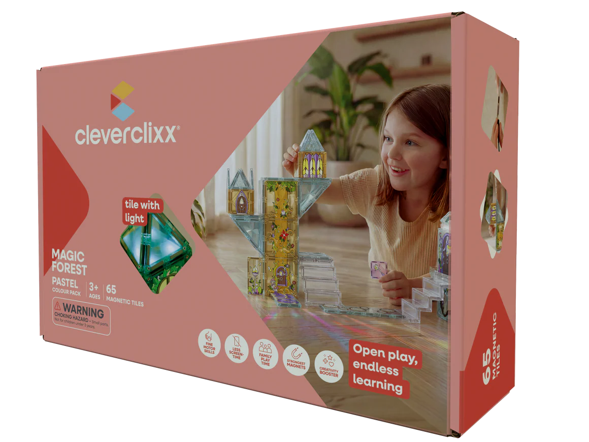 Magic Forest Pack Pastel | 65 pieces - Cleverclixx