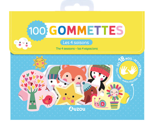 Ma pochette de 100 gommettes #Les 4 saisons