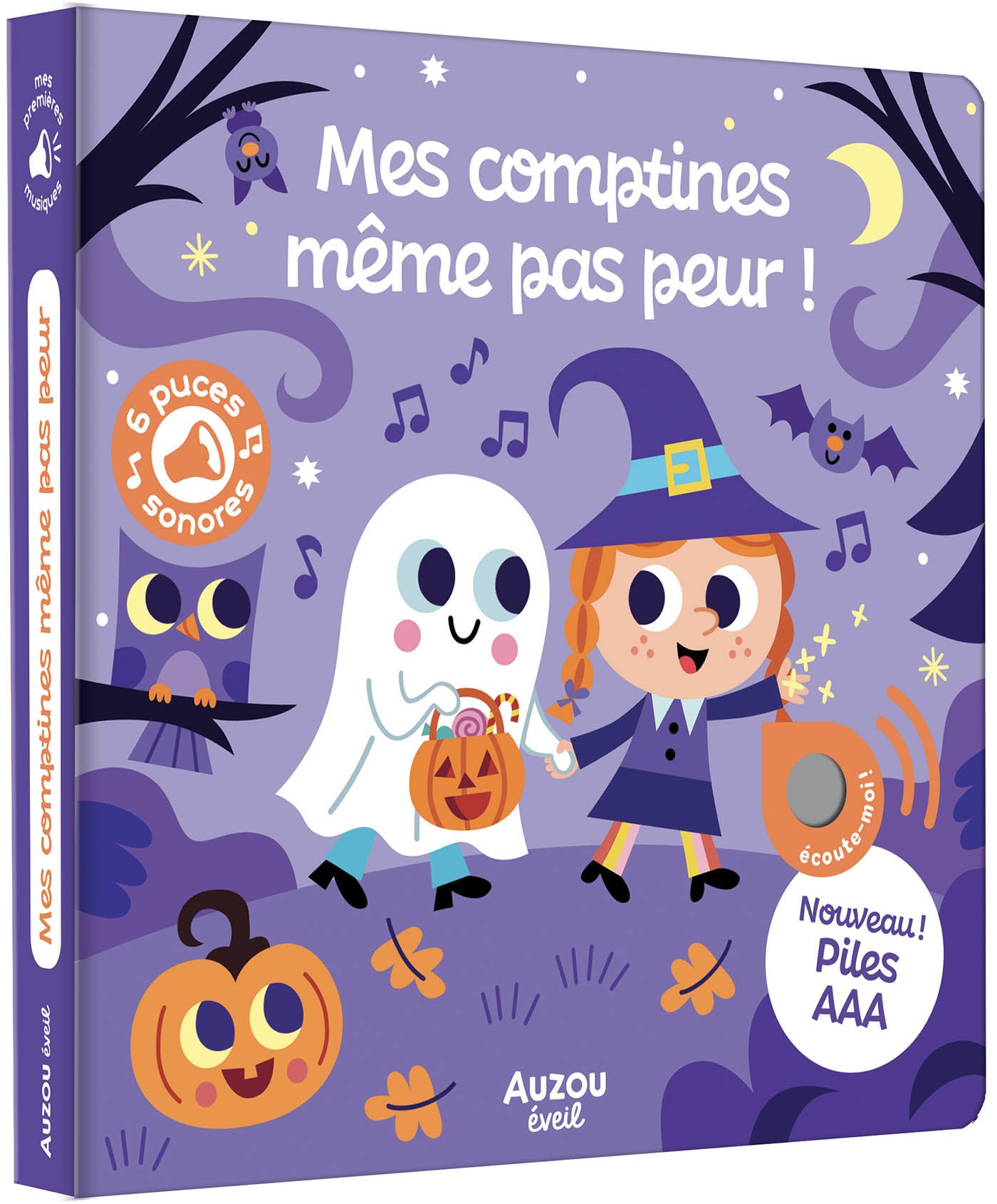 Mes premiers sonores #Mes comptines même pas peur !