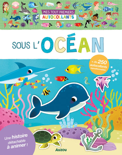 Mes tout premiers autocollants - Sous l'océan - Auzou