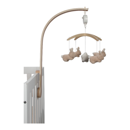 Mobile musical Baby Bunny - en bois - little dutch