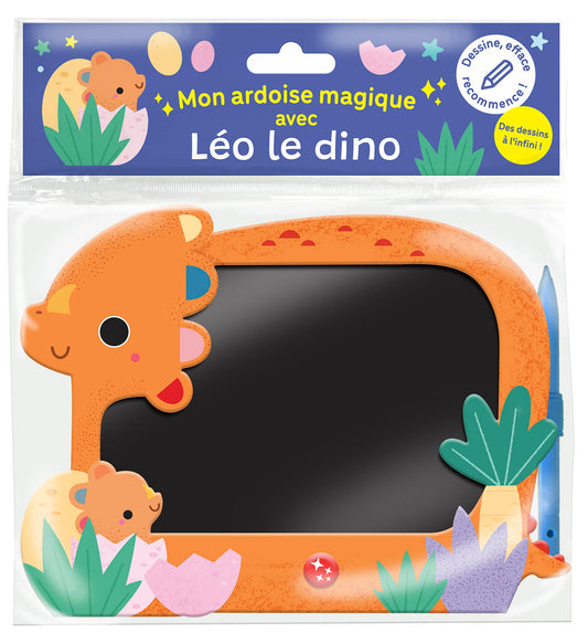 Mon ardoise magique avec léo le dino - Auzou
