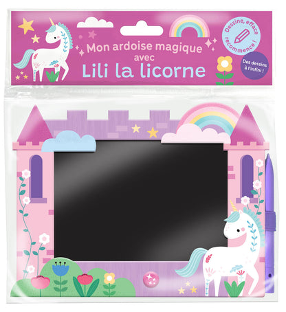 Mon ardoise magique avec Lili la Licorne - Auzou
