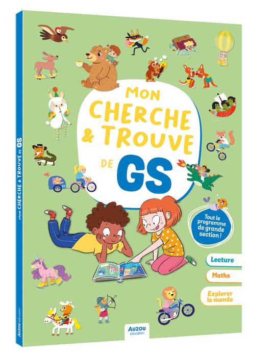 Mon cherche et trouve de Gs - Livre Auzou