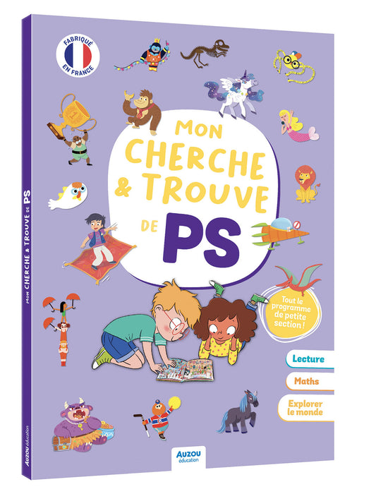 Mon cherche et trouve de Ps - Livre Auzou