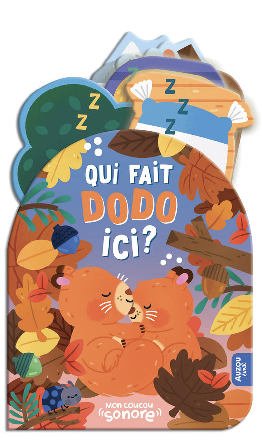 Mon coucou sonore - Qui fait dodo ici? | Livre Auzou