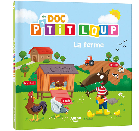 Mon doc P'tit Loup - La ferme- Auzou