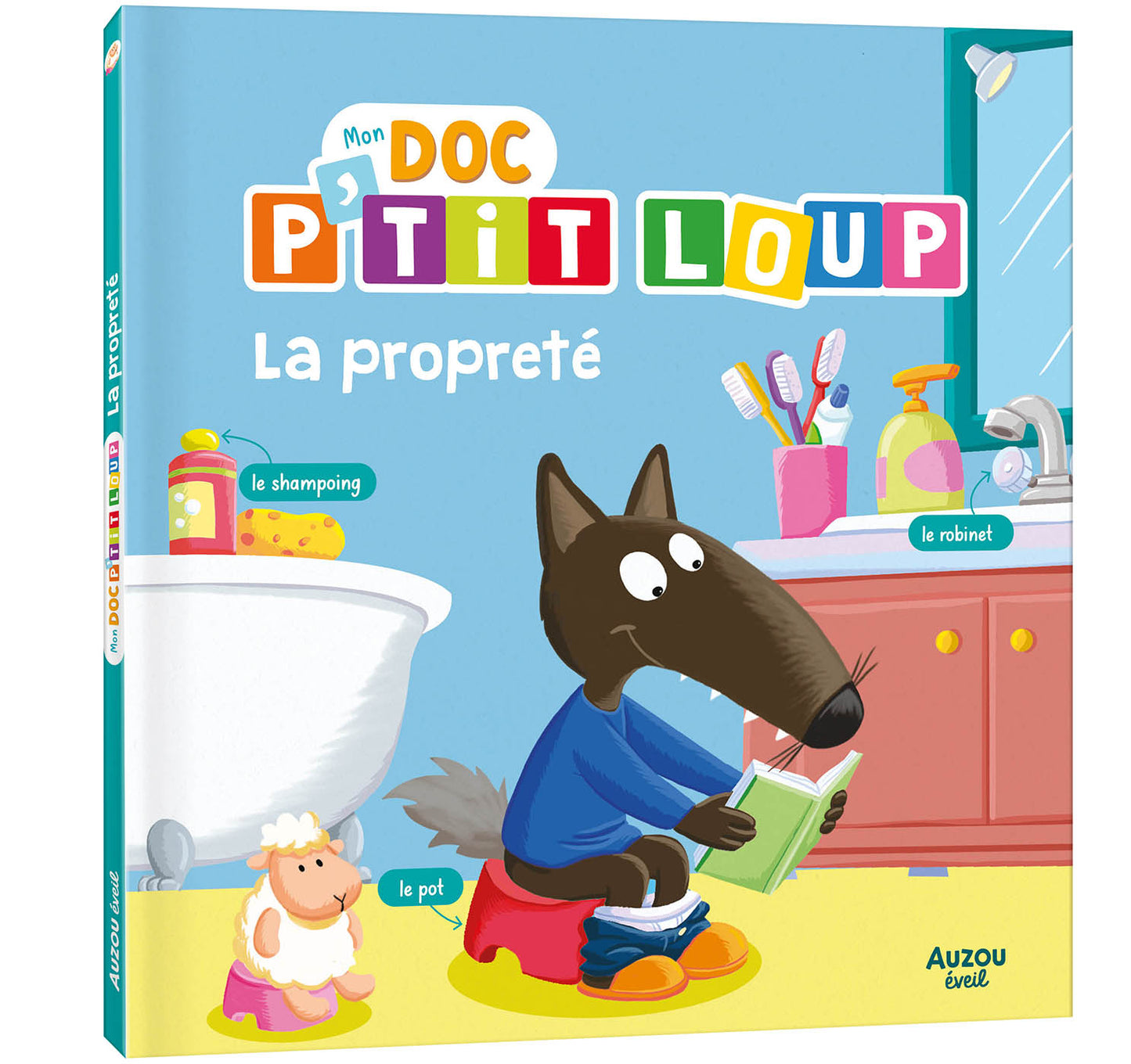 Mon doc P'tit Loup - La propreté - Auzou