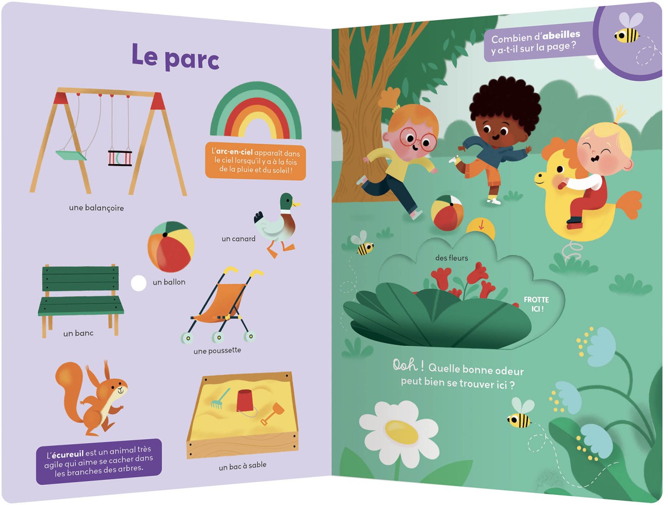 Mon grand livre des odeurs - Découvre le monde - Auzou