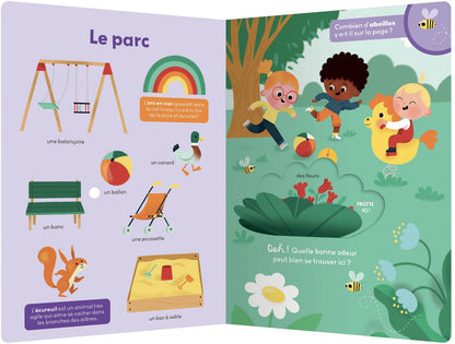 Mon grand livre des odeurs - Découvre le monde - Auzou