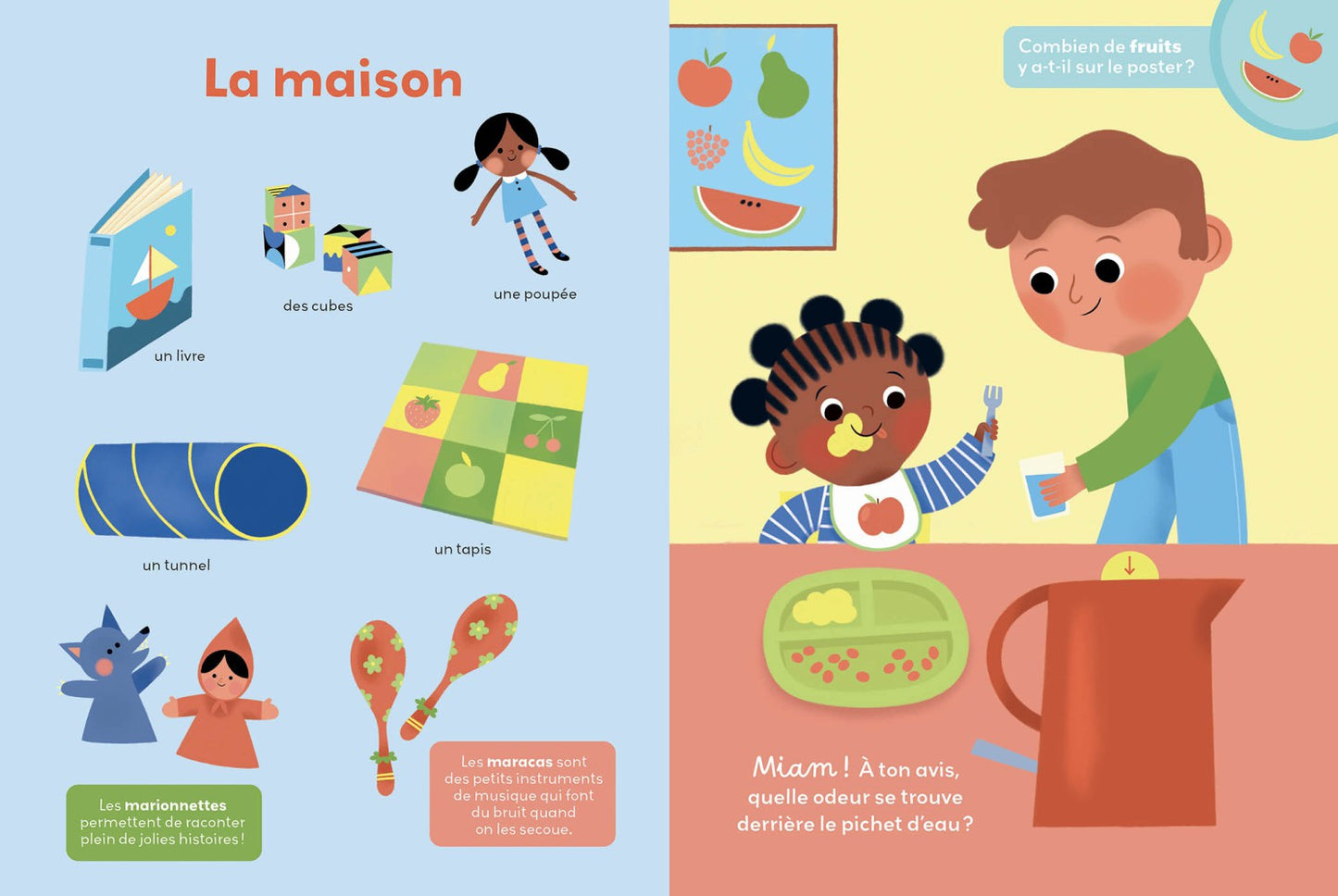 Mon grand livre des odeurs - Découvre le monde - Auzou