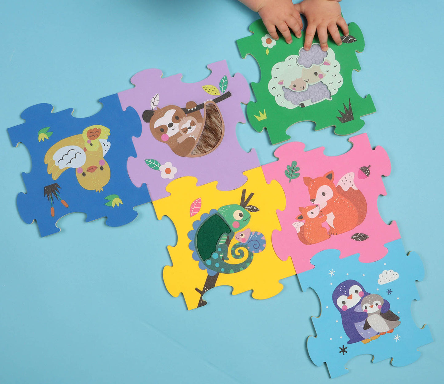 Mon puzzle en mousse - À toucher - Auzou
