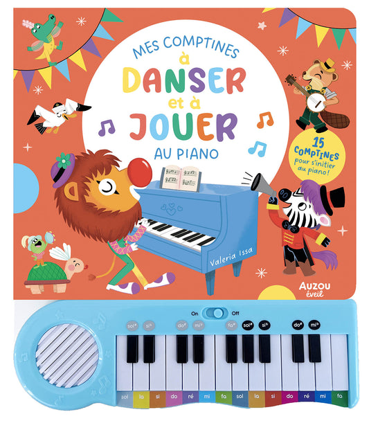 Mon livre piano #Mes comptines à danser et à jouer au piano