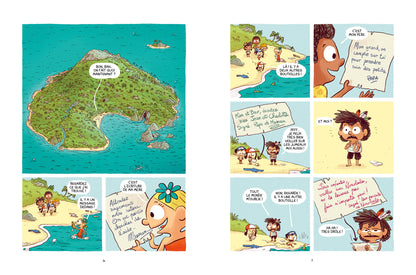 Nonolulu - Tome 1 - L'île super perdue - Livre Auzou