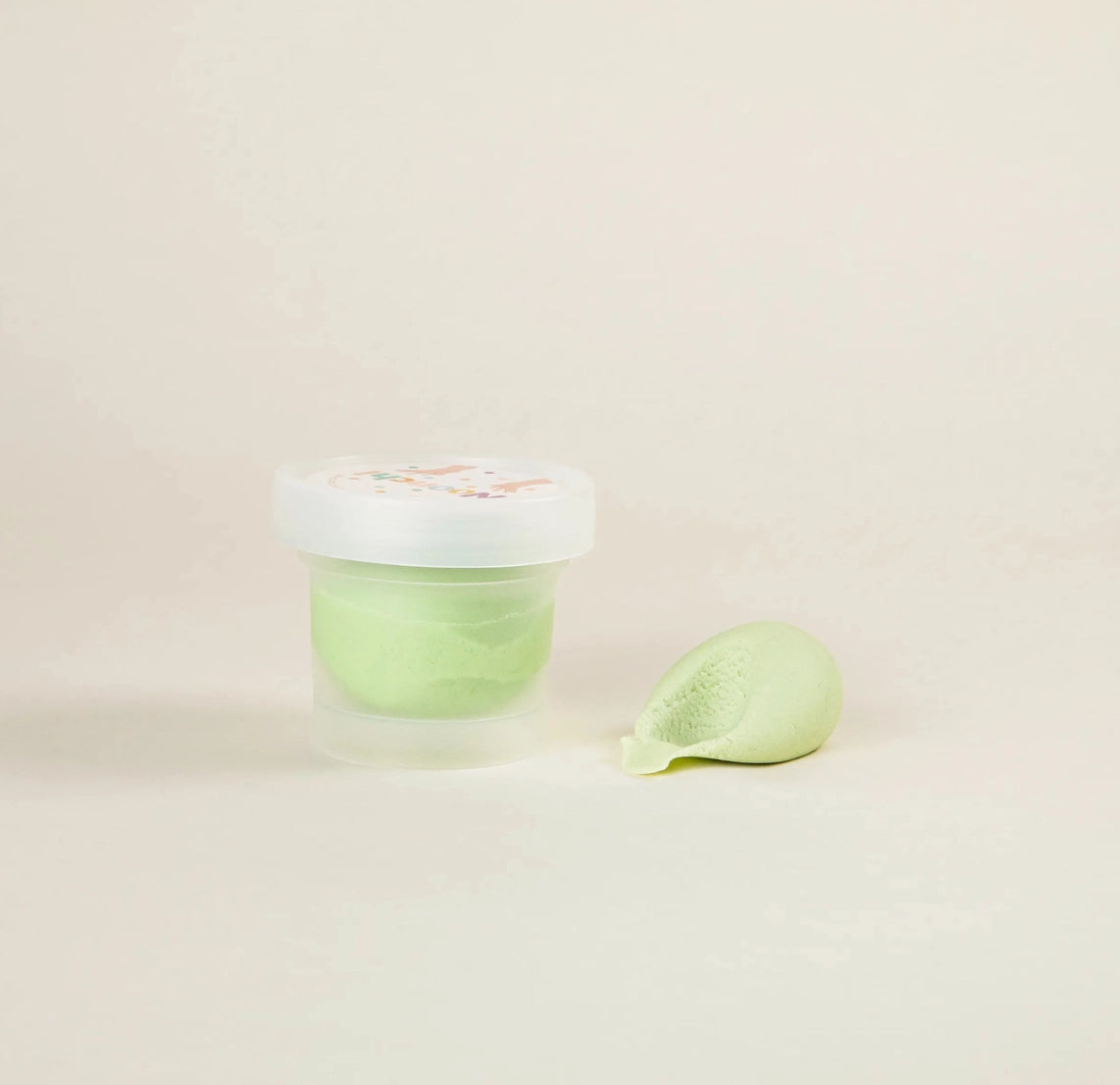 Pâte à modeler biologique avec bio-paillettes - Pot 100 g - Noonchi