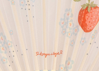 Eventails - Fraise - Konges Sløjd